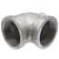 2" x 1" x 2" Galvanized Reducing Tee