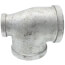2" x 1" x 2" Galvanized Reducing Tee