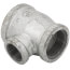 2" x 1-1/2" x 1" Galvanized Reducing Tee