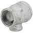 2" x 1-1/2" x 1" Galvanized Reducing Tee