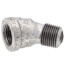 1/2" Galvanized Malleable 45° Street Elbow