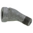 1/8" Galvanized Malleable 45° Street Elbow