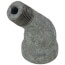 1/8" Galvanized Malleable 45° Street Elbow