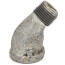 3/8" Galvanized Malleable 45° Street Elbow