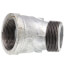 1-1/2" Galvanized Malleable 45° Street Elbow