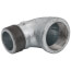 1-1/2" Galvanized Malleable 90° Street Elbow