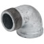 1-1/2" Galvanized Malleable 90° Street Elbow