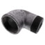 4" Galvanized Malleable 90° Street Elbow