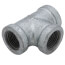 1/2" Galvanized Malleable Tee