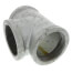 2-1/2" Galvanized Malleable Tee