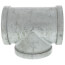 3" Galvanized Malleable Tee