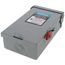 60A Low-Voltage VBII Double-Break Enclosed Non-Fused Safety Switch, 2-Pole/2-Wire, NEMA 1 Enclosure (240V)