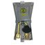 PVC Gas Plug with 1/2" Bottom NPT Inlet x 3/8" Quick Disconnect Outlet (Grey)