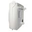 PVC Gas Plug with 1/2" Rear NPT Inlet x 3/8" Quick Disconnect Outlet (White)