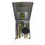 Stainless Steel Gas Plug with 1/2" Bottom NPT Inlet x 3/8" Quick Disconnect Outlet