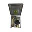 Stainless Steel Gas Plug with 1/2" Rear NPT Inlet x 3/8" Quick Disconnect Outlet