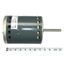 1 Phase ECM Motor (208/230v, 1 HP, 1050 RPM), 0231K00071