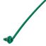 7-1/2" Solid 12AWG Ground Pigtail w/ Hex Head Combo Ground Screw (Pack of 250)