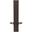 19-1/2" Gard-N-Post- Low Profile Enclosure with Weatherproof Built-in Cover