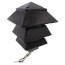 Pagoda-Style Landscape Light Fixture (Black)
