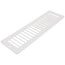 10" x 2" (Wall Opening Size) Toe-Space Grille (White)