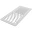 10" x 4" (Wall Opening Size) Toe-Space Grille (White)