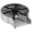 4" Metal Glass Rinser (Arctic Stainless), GR250-AR