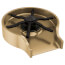 4" Metal Glass Rinser (Champagne Bronze), GR250-CZ
