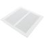 10" x 10" (Wall Opening Size) Sidewall/Ceiling Return Air Grille (White)