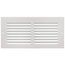 10" x 4" (Wall Opening Size) Sidewall/Ceiling Return Air Grille (White)