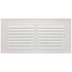 10" x 4" (Wall Opening Size) Sidewall/Ceiling Return Air Grille (White)