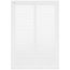 12" x 18" (Wall Opening Size) Sidewall/Ceiling Return Air Grille w/ 1/2" Fin Spacing (White)