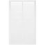 14" x 24" (Wall Opening Size) Sidewall/Ceiling Return Air Grille (White)