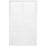 14" x 24" (Wall Opening Size) Sidewall/Ceiling Return Air Grille (White)