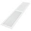 14" x 30" (Wall Opening Size) Sidewall/Ceiling Return Air Grille w/ 1/2" Fin Spacing (White)
