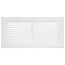 14" x 6" (Wall Opening Size) Sidewall/Ceiling Return Air Grille 1/2" (White)