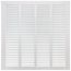 16" x 16" (Wall Opening Size) Sidewall/Ceiling Return Air Grille (White)