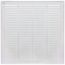 16" x 16" (Wall Opening Size) Sidewall/Ceiling Return Air Grille (White)