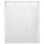 16" x 20" (Wall Opening Size) Sidewall/Ceiling Return Air Grille (White)