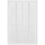 16" x 25" (Wall Opening Size) Sidewall/Ceiling Return Air Grille w/ 1/2" Fin Spacing (White)