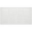 16" x 8" (Wall Opening Size) Sidewall/Ceiling Return Air Grille (White)