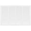 20" x 12" (Wall Opening Size) Sidewall/Ceiling Return Air Grille (White)