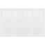 20" x 12" (Wall Opening Size) Sidewall/Ceiling Return Air Grille (White)
