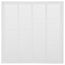 20" x 20" (Wall Opening Size) Sidewall/Ceiling Return Air Grille (White)
