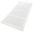 24" x 10" (Wall Opening Size) Sidewall/Ceiling Return Air Grille (White)