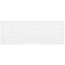 30" x 10" (Wall Opening Size) Sidewall/Ceiling Return Air Grille w/ 1/2" Fin Spacing (White)