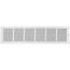 30" x 6" (Wall Opening Size) Sidewall/Ceiling Return Air Grille (White)