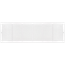 30" x 8" (Wall Opening Size) Sidewall/Ceiling Return Air Grille (White)