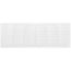 36" x 12" (Wall Opening Size) Sidewall/Ceiling Return Air Grille (White)