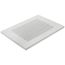 6" x 4" (Wall Opening Size) Sidewall/Ceiling Return Air Grille 1/2" (White)